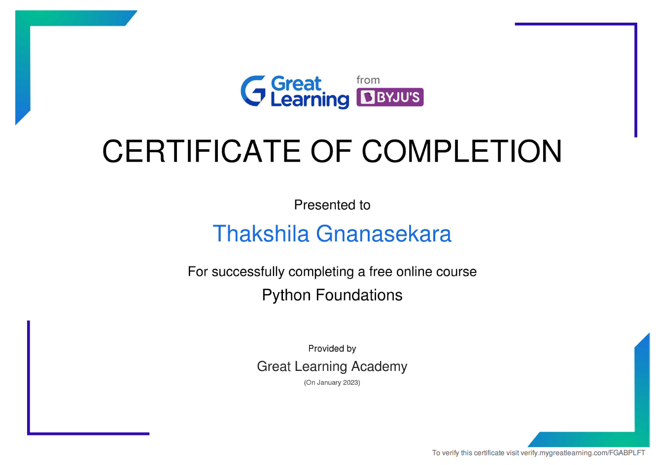 Certificate 4